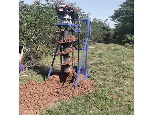 银河999小玛丽水果游戏机械便携式手摇栽树果树施肥钻坑挖洞神器种树苗打坑机旋坑机成本低快速回本