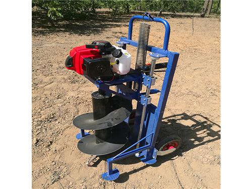 挖地省力神器单人操作打坑机植树栽电线杆